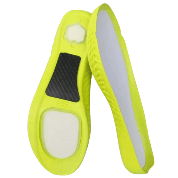 Plantillas de fibra de carbono - Aumentan la potencia explosiva y el rebote, soporte del arco, absorción de impactos, prevención de lesiones, alivian el dolor de pies (1