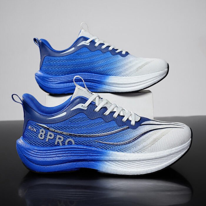 Men Women Carbon Plate Shoes Mesh Sneakers - Image 19