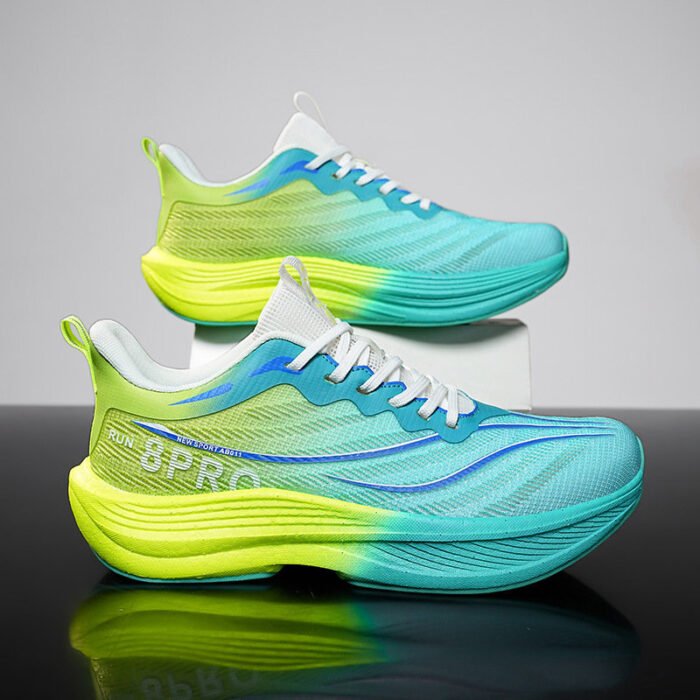 Men Women Carbon Plate Shoes Mesh Sneakers - Image 18