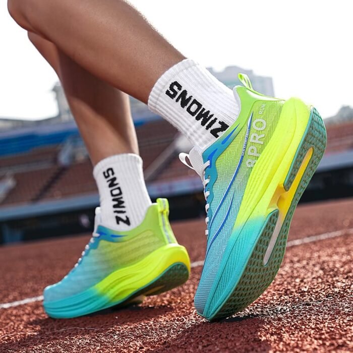 Men Women Carbon Plate Running Shoes Mesh Sneakers (12)