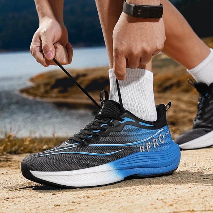 Men Women Carbon Plate Running Shoes Mesh Sneakers (12)