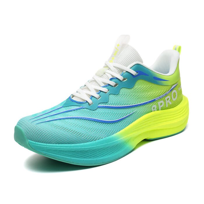 Men Women Carbon Plate Shoes Mesh Sneakers - Image 5