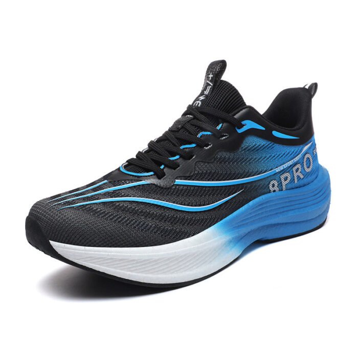 Men Women Carbon Plate Shoes Mesh Sneakers - Image 9