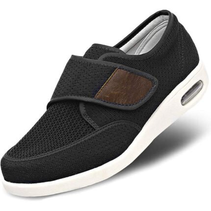 Diabetische oedeemschoenen voor heren Lichtgewicht Wandelschoenen Breed Sneakers Plantaire Fasciitis Schoenen