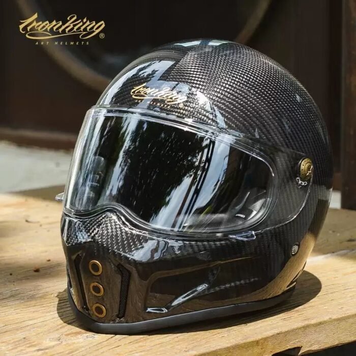 Carbon Fiber Helmet Full Face – Racing Motorcycle Safety Helmet
