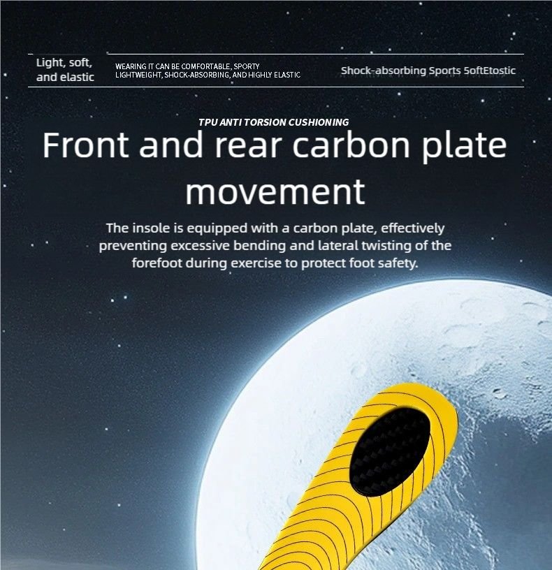 Carbon Fiber Insoles – Shock Absorbing Sports Insoles