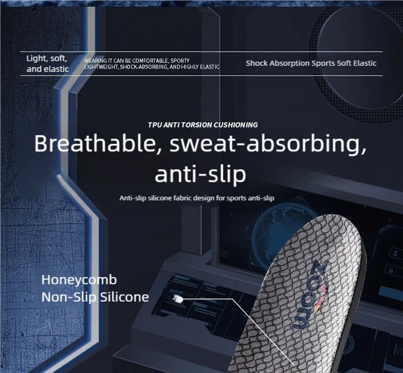Carbon Fiber Insoles – Shock Absorbing Sports Insoles