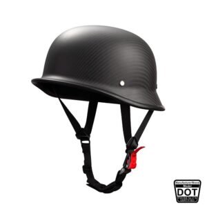 Carbon Fiber Motorcycle Helmet - DOT & 3C Certified Lightweight Hard Hat