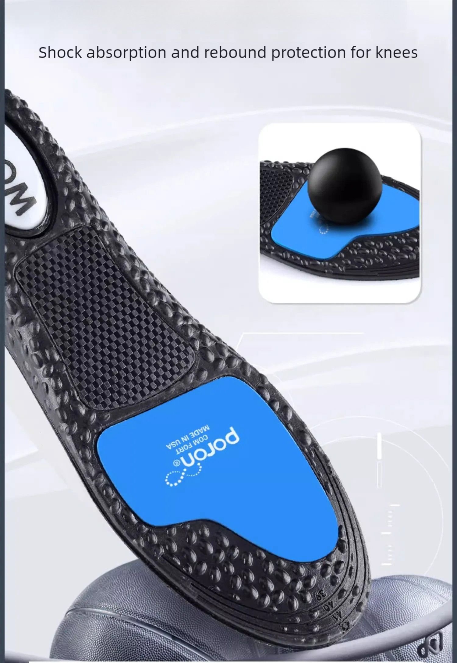 High-Performance Carbon Fiber Insoles with Zoom Cushion