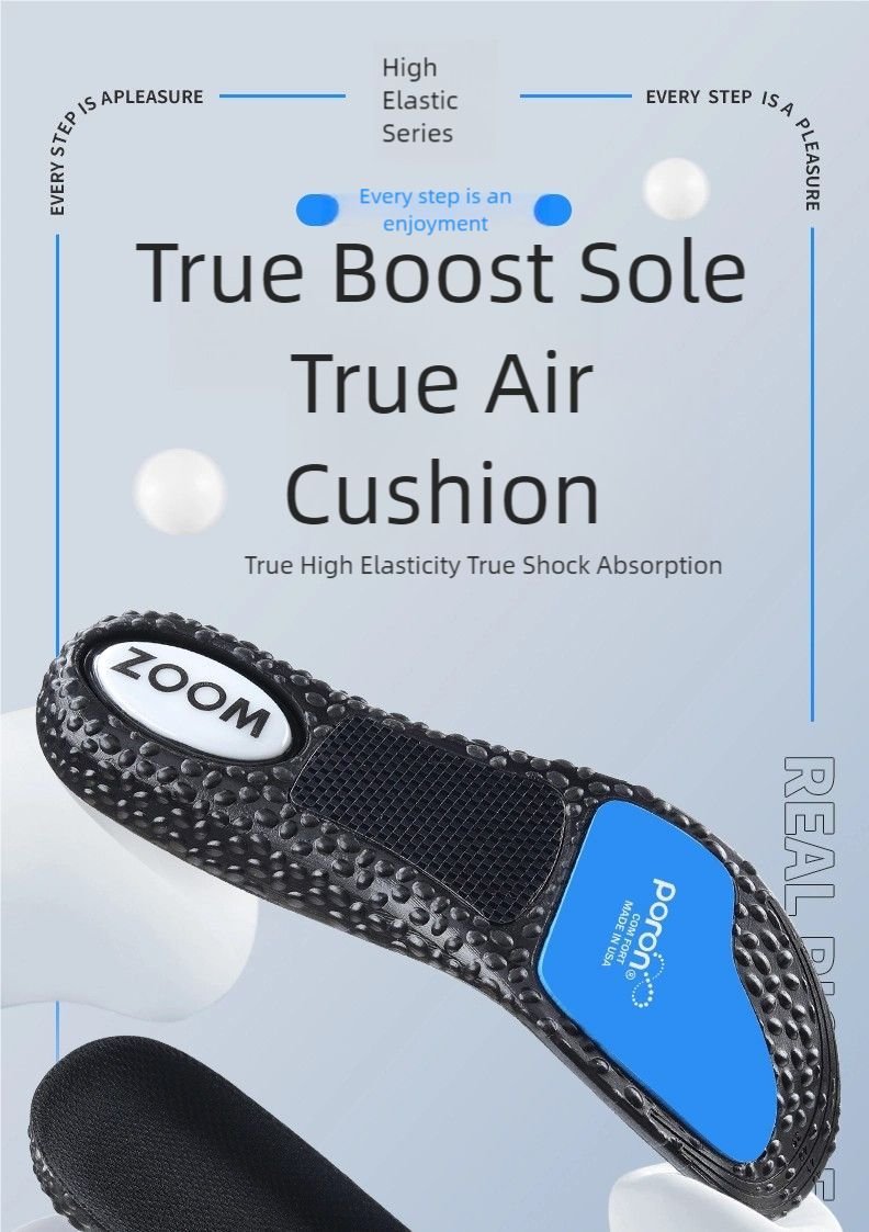 High-Performance Carbon Fiber Insoles with Zoom Cushion