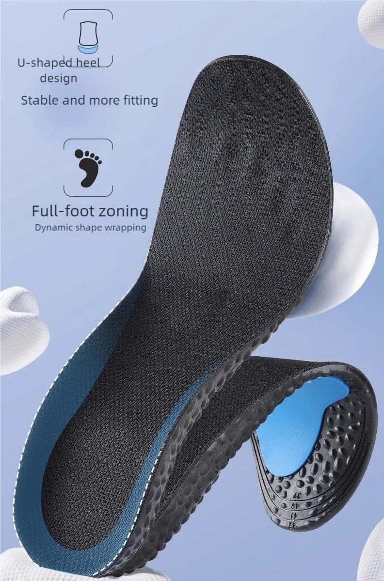 High-Performance Carbon Fiber Insoles with Zoom Cushion