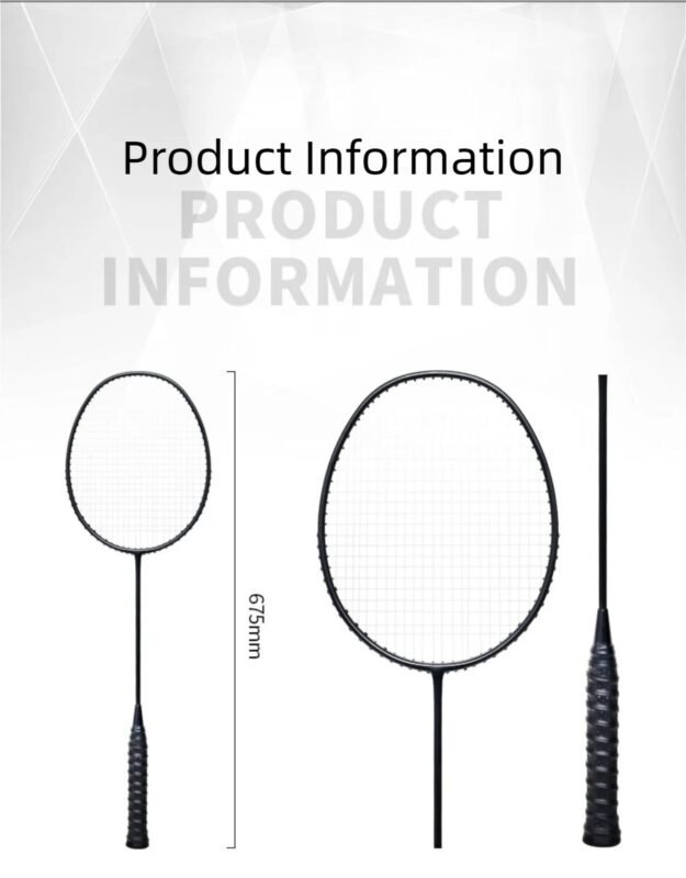 10U (52g) Full Carbon Fiber Badminton Racket