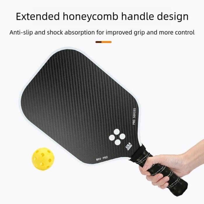 T700 3K Carbon Fiber Pickleball Racket – USA Pickleball Approved Professional Pickleball Paddle Set