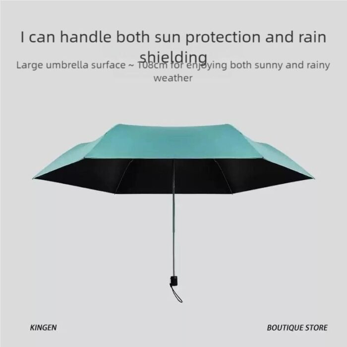 Extra-Large Carbon Fiber Umbrella | Ultra-Light Black-Out UV Protection Sun & Rain Parasol - Image 4