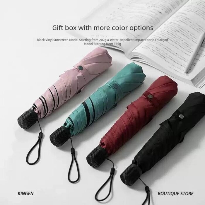 Extra-Large Carbon Fiber Umbrella | Ultra-Light Black-Out UV Protection Sun & Rain Parasol - Image 3