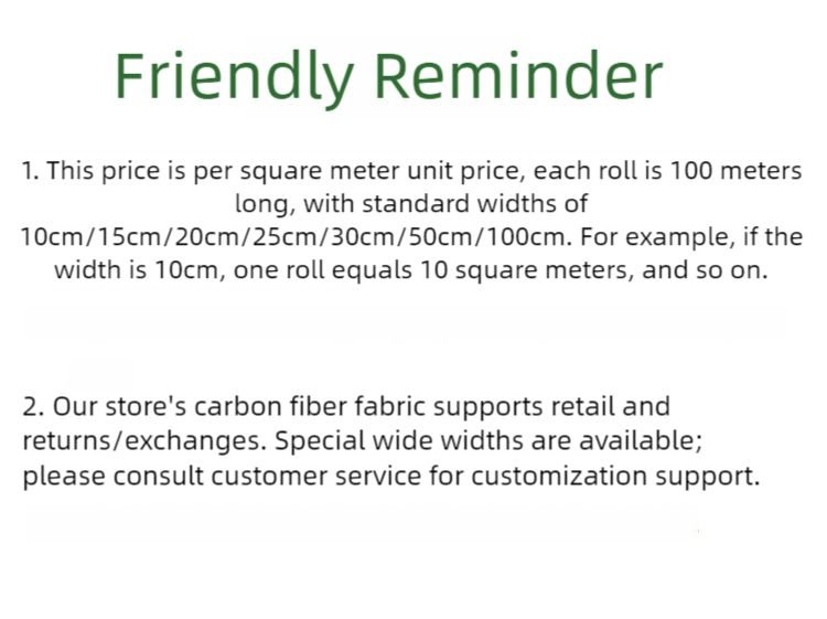 High-Strength Carbon Fiber Fabric
