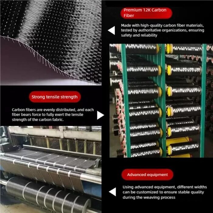 High-Strength Carbon Fiber Fabric