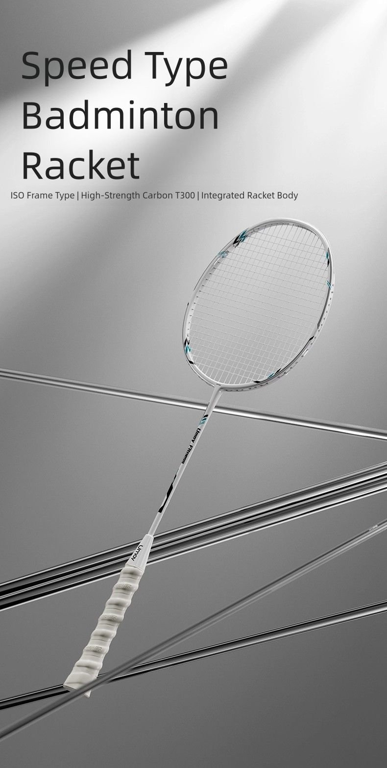 Premium Carbon Fiber Badminton Racket – Lightweight, Durable & Professional Badminton Racket Set for Singles and Doubles Players