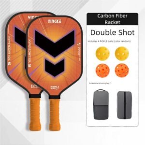 Professional Carbon Fiber Pickleball Racket Set – USA-P Approved Tournament