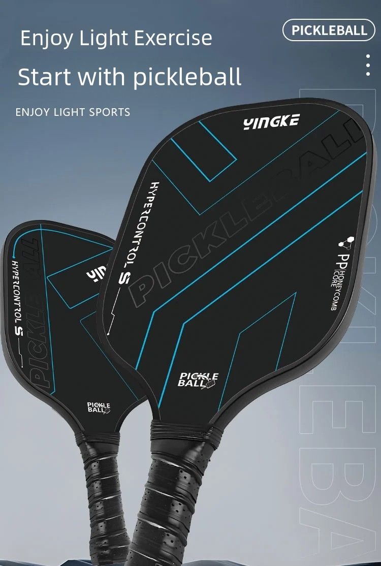 Professional Carbon Fiber Pickleball Racket Set – USA-P Approved Tournament-Grade Pickleball Paddles