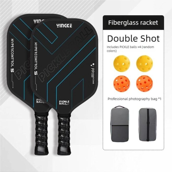 Professional Carbon Fiber Pickleball Racket Set – USA-P Approved Tournament-Grade Pickleball Paddles