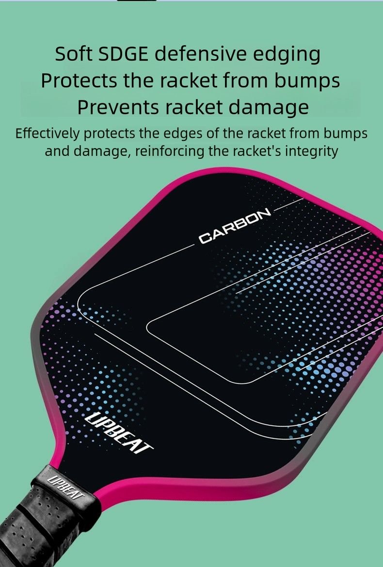 UPBEAT T700 Carbon Fiber Pickleball Racket – Lightweight Professional Pickleball Paddle for Adults, High Durability & Precision Control